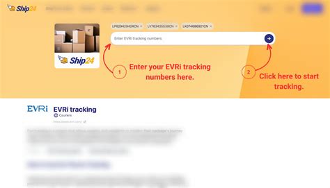 evri tracking a parcel.